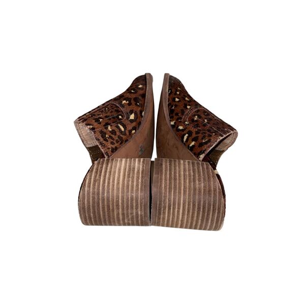 New Madewell The Carey Mule in Painted Leopard Calf Hair Women’s Slip On Shoes - Picture 13 of 14